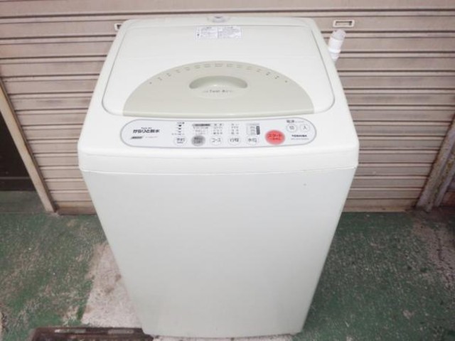 東芝 TOSHIBA AW-424YS 4.2kg からりと脱水コース搭載全自動電気洗濯機 