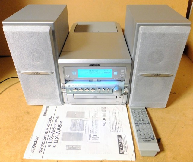 ビクター Victor CA-UXW5 UX-W5 マイクロコンポーネントMDシステム CD・2MD（ステレオ・コンポ）の買取価格  （ID:318860）｜おいくら