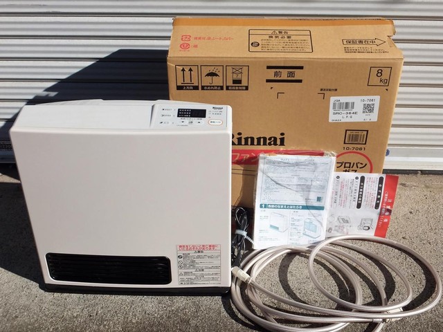 Rinnai - 新品 未使用【Rinnai ガスファンヒーター SRC-364E】の+