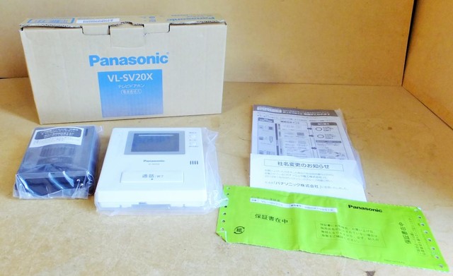 パナソニック Panasonic VL-SV20X テレビドアホン 電源直結式