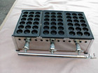 業務用たこ焼き器 18穴×3連  LPガス用の詳細ページを開く