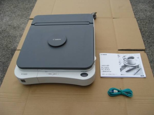 動作確認Canon ファミリーコピア FC-520フラットベッド コピー機 動作確認Canon ファミリーコピア FC-520フラットベッド コピー機