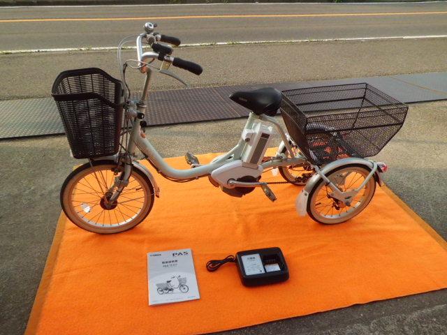 ヤマハ 電動アシスト三輪自転車 PASワゴン PT16（自転車車体）の買取価格 （ID:580673）｜おいくら