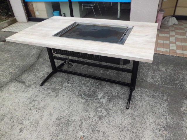 ジョイテック　業務用　LPガス式　鉄板焼きテーブル　7台