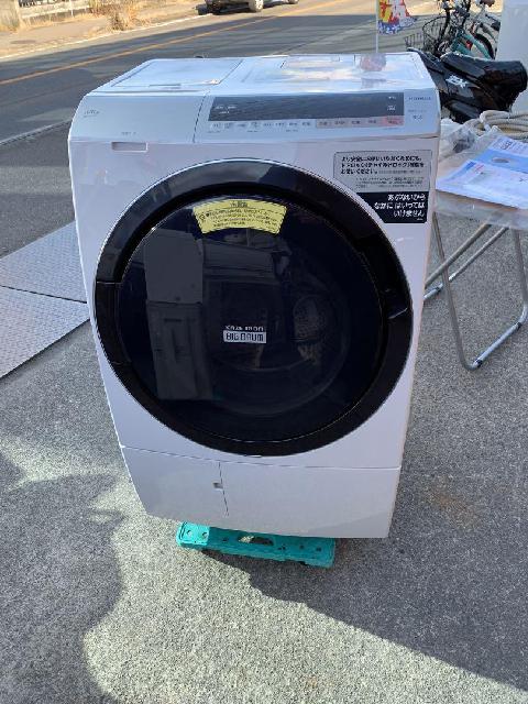 日立　ドラム式洗濯乾燥機 BD-SX110CL　2019年製