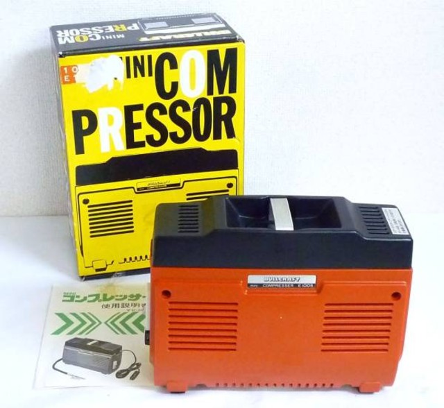 BULLCRAFT ブルークラフトE1005ミニコンプレッサー （ エア工具