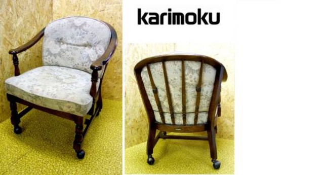 KARIMOKU カリモク コロニアル カントリー調チェア