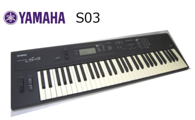 Yamaha S03 シンセサイザー 61鍵盤 Amazon | YAMAHA ミュージックシンセサイザー [S03