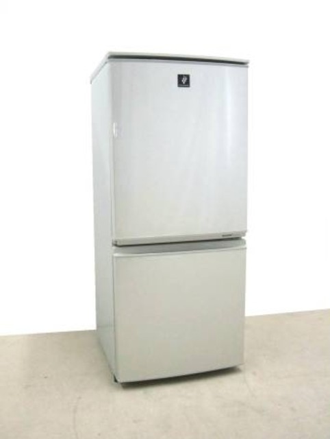 シャープ137L 2ドア冷蔵庫SJ-PD14X-N お買取 （ 冷蔵庫・冷凍庫）の