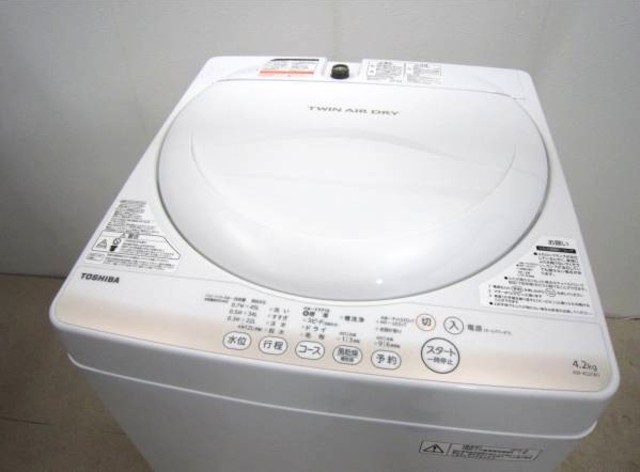 家電 都内近郊送料無料 東芝 洗濯機 4.2キロ 2016年製 洗濯機無料