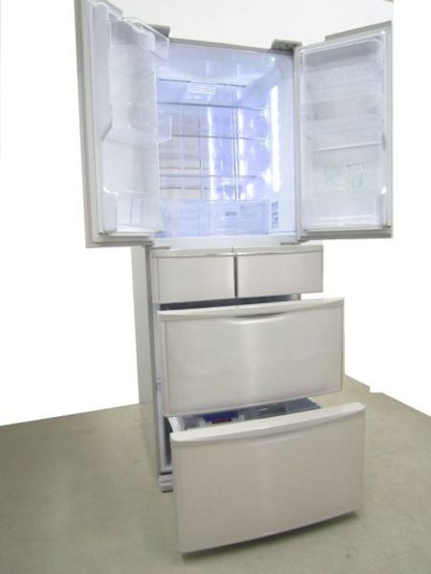 訳あり】SHARP シャープ 冷蔵庫 440リットル SJ-XF44W 観音開 SHARP