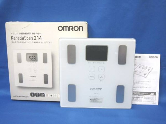 OMRON オムロン 体重体組成計 HBF-214 お買取