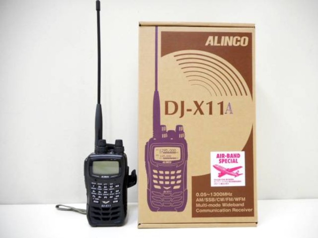 ALINCO DJ-X11 受信機 アルインコ DJ-X11A (オールモード受信機) ALINCO