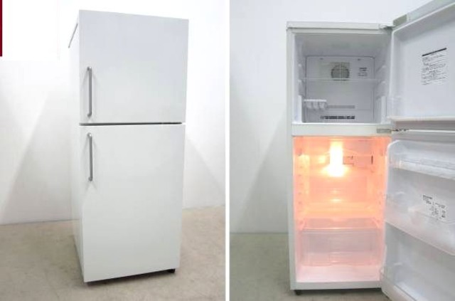 無印良品 137L 2ドア冷凍冷蔵庫 M-R14D 出張買取 （ 冷蔵庫・冷凍庫