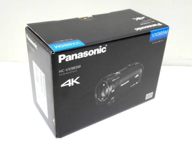 パナソニック デジタル4Kビデオカメラ HC-VX985M-K 取手市 出張買取