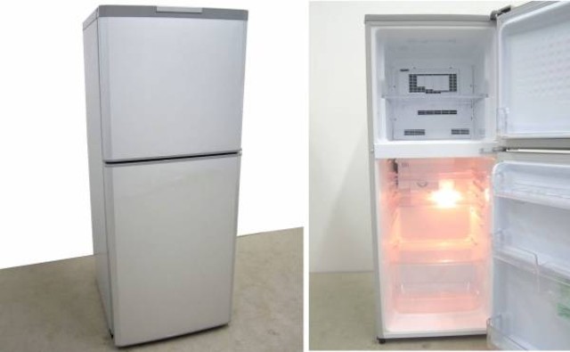 三菱 ミツビシ 136L 2ドア冷凍冷蔵庫 MR-14R-S 我孫子市 出張買取