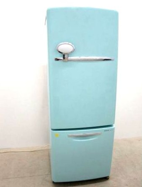 昭和レトロ ナショナル冷蔵庫（NR-B12JA ナショナル製） - 冷蔵庫