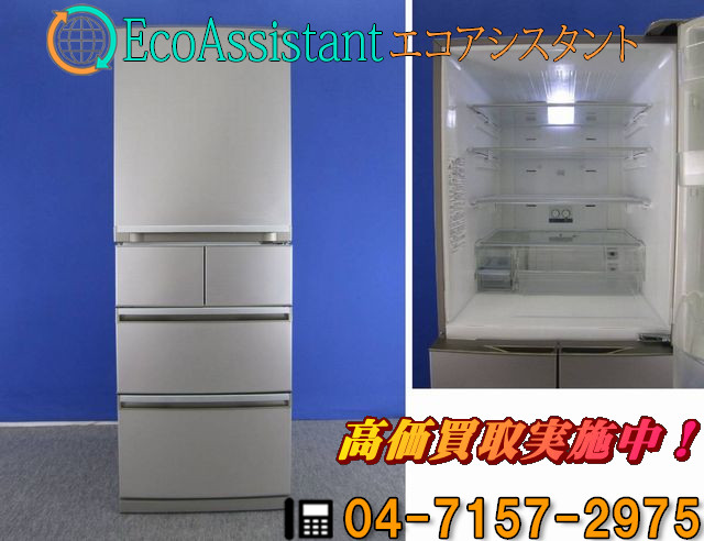 北大前! 札幌 引取 AQUA/アクア 大型冷蔵庫 AQR-SD40A 400L 2012年製 