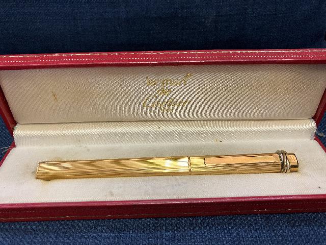 カルティエ買取　ブランド買取　ボールペン買取　万年筆買取　文具買取　買取箕面　おたからや箕面店