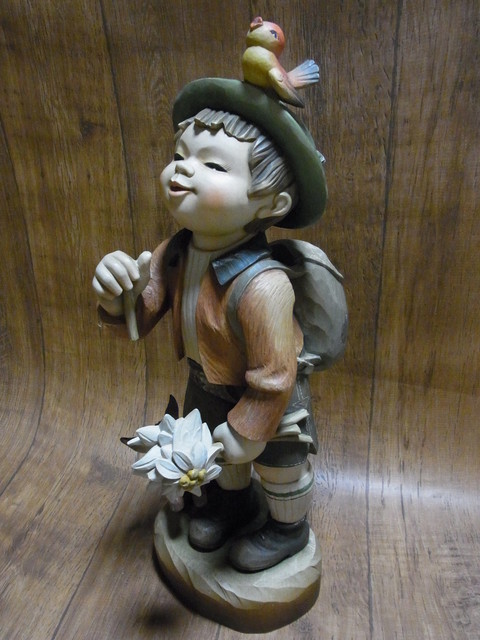 ANRIアンリの木彫り人形をお売りいただきました。（西洋アンティーク）の買取価格 （ID:278295）｜おいくら