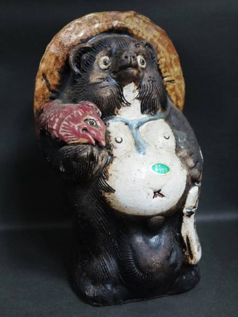 信楽焼 狸庵作たぬき置物