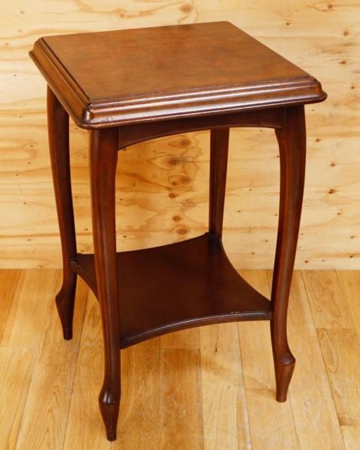 オールドマルニサイドテーブル猫脚