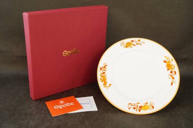 スポード Spode オレンジフラワー プレート 20.5cm 6枚セット