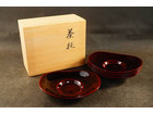 象彦漆塗り 茶托 五客揃 京漆器 在銘の詳細ページを開く