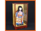 日本人形 市松人形 立像 ガラスケース付の詳細ページを開く