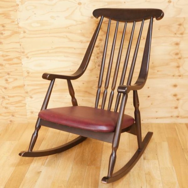 鳥取家具 ロッキング チェア 椅子 レトロ（イス・チェア）の買取価格