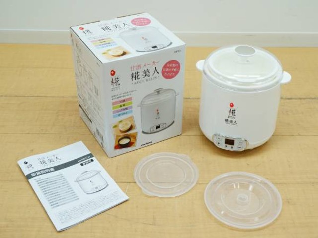 【新品未使用】 マルコメ 　甘酒メーカー　糀美人　MP101 Amazon.co.jp: マルコメ プラス糀 甘酒メーカー糀美人 【温度