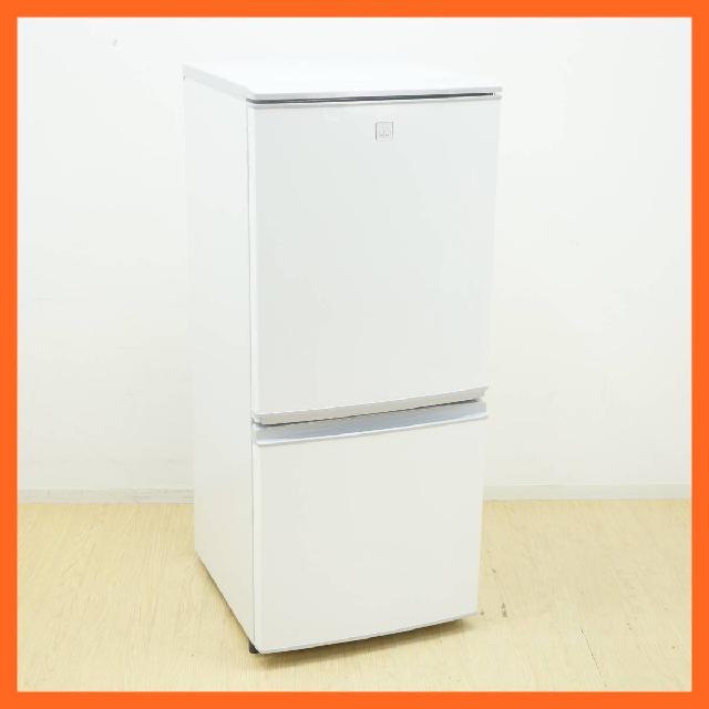 シャープ/SHARP 2ドア 冷凍冷蔵庫 137L SJ-14E6-KW キーワード