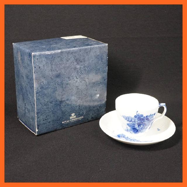 ロイヤルコペンハーゲン/ROYAL COPENHAGEN ブルーフラワーカーブ カップ＆ソーサー デ