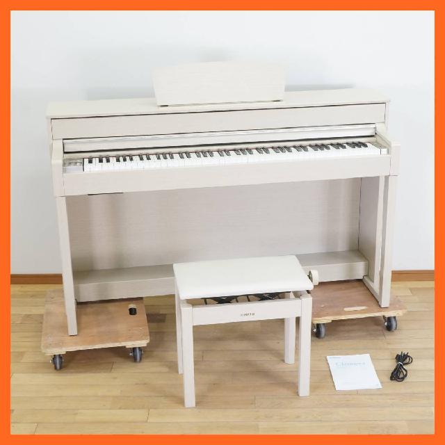 ヤマハ/YAMAHA クラビノーバ 電子ピアノ CLP-535 WA ホワイトアッシュ調 高低自在イ