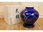 香蘭社 瑠璃欄花瓶の詳細ページを開く