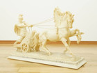 A.SANTINI ローマ戦士馬車 西洋彫刻 置物 イアリア製の詳細ページを開く