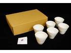 monohanako 中里花子 白磁レモンカップ 6客セット 食器の詳細ページを開く