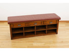 Antique Reproduction オーク ベンチ チェアスリッパ収納の詳細ページを開く