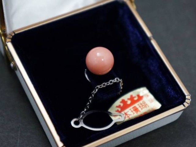 本珊瑚 ネクタイピン