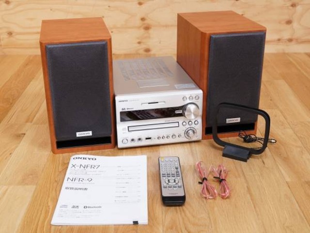 ONKYO ミニコンポ 本体 X-NFR7 ONKYO システムコンポX-NFR7 （ ステレオ・コンポ）の買取価格 （ID