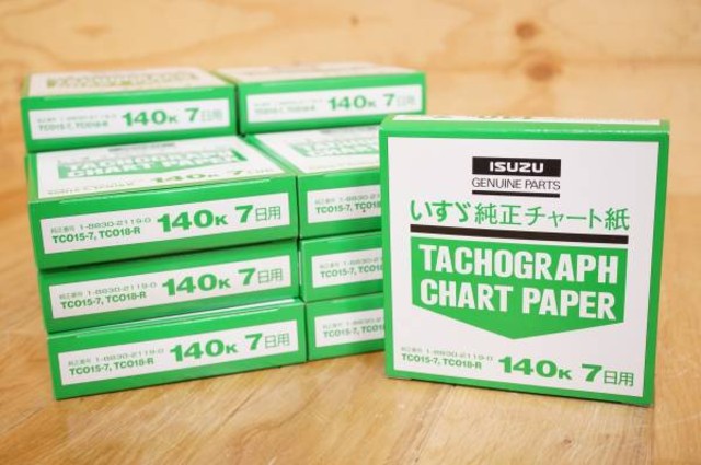 いすゞ 純正チャート紙TCO15-7 （ その他カー用品）の買取価格 （ID 