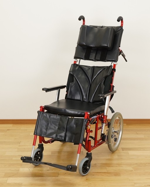 カワムラ リクライニング式 車椅子 KPF16-40