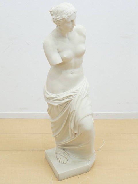 石膏像 裸婦像 西洋 ミロのヴィーナス 置物（その他家具）の買取価格 （ID:322886）｜おいくら
