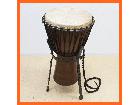楽器 TRIBAL BEAT ジャンベ 山羊革 スタンド付き 民族楽器 パーカッション 音楽 の詳細ページを開く
