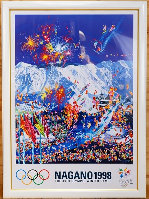 カヌー ヒロ・ヤマガタ オリンピック 公式 ポスター 【50％OFF