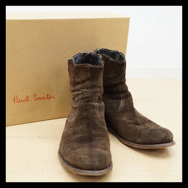 Paul Smith ポールスミス メンズ ブーツ スエード UK6 25.0cm（靴・ブーツ（メンズ））の買取価格 （ID:328934）｜おいくら