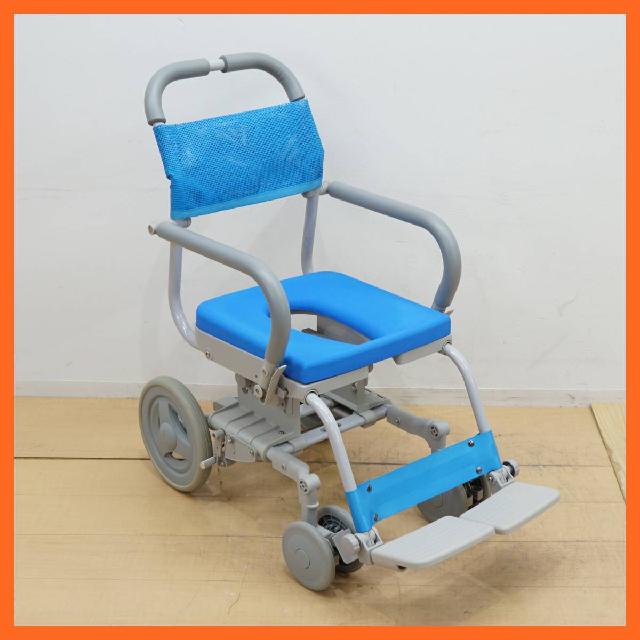 ウチヱ/uchie 風呂用車椅子 シャワーチェア Ｏ型シート 穴有り 高さ調節 入浴介護 補