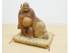 七福神 布袋尊 木彫り 置物 木製 彫刻 高さ45.0cmの詳細ページを開く