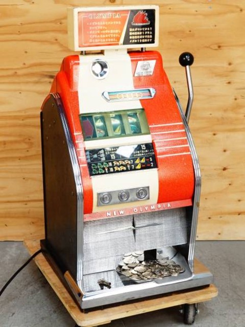 OLIMPIA レトロ スロット実機 ニュー オリンピア  