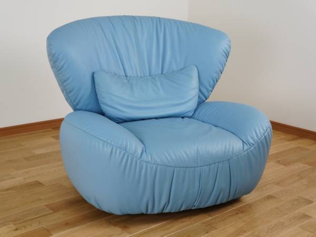 カリモク Chitanoチターノ 本革 シングル ソファリビング